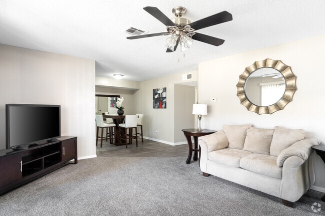 2BR, 1BA - 965SF - Living Room