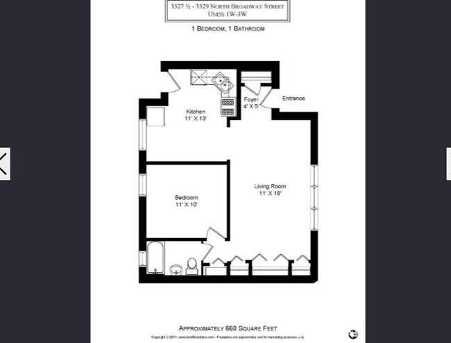 Photo - 3531 N Broadway Unit 3W