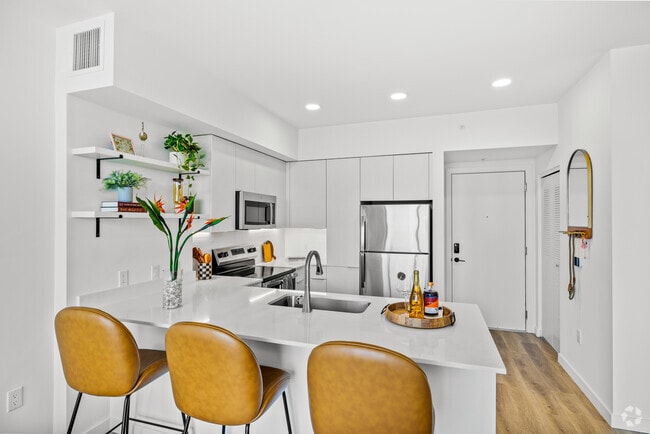 The Vine 2BR, 2BA - 977SF - Kitchen