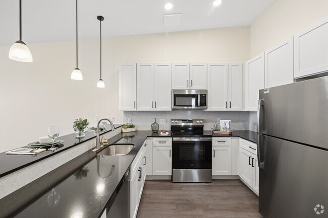 3rd Floor 2BR, 2BA w/ Den - 1,367SF - Kitchen - Edge at Dover