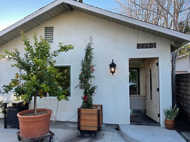Front Entrance with security lighting all around - 7713 Owensmouth Ave Unit 7713 Owensmouth Ave.