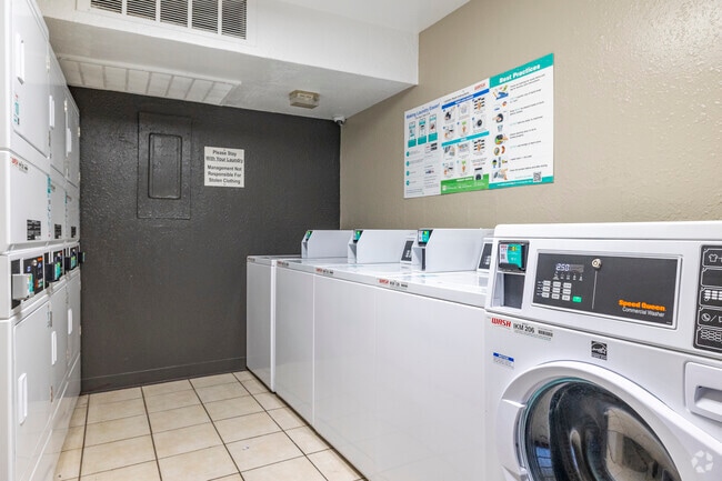 Upgraded Laundry Facilities