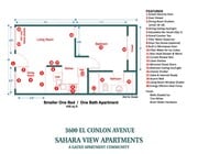 One Bedroom 448 sq. ft.