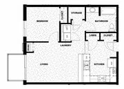 1 Bedroom/1 Bathroom
