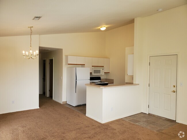 Living/Dining/Kitchen - Mountain Ridge Rental