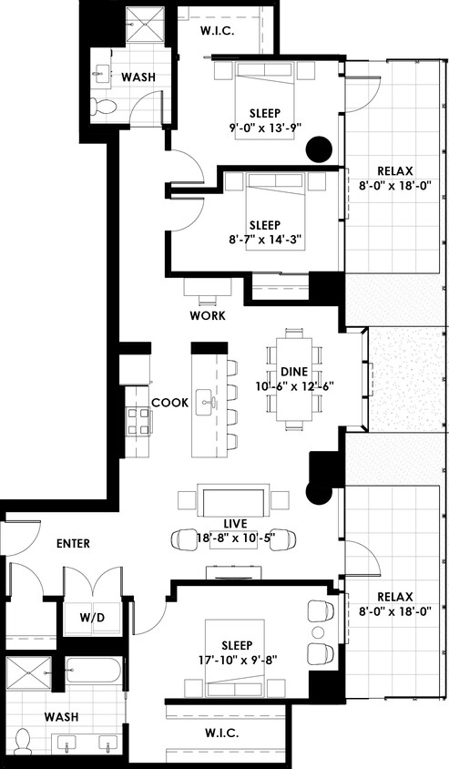 Floor Plan - 3BT