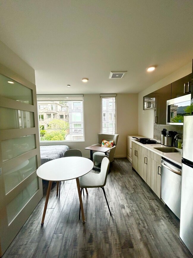 Photo - 741 Harvard Modern studios with w/d in unit!