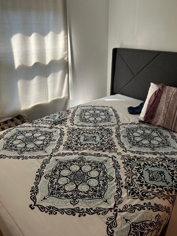 The small bedroom also has beautiful treetop views outside the window. - 565 Portland Ave Unit Beautiful Upstairs Apt