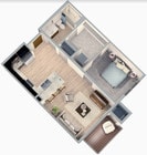 1 Bedroom 1 Bath