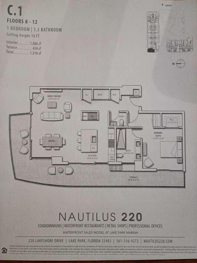 220 Lake Shore Dr Unit 823