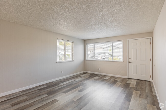 2BR, 1BA - 800SF - Living Room - Westridge Apartments