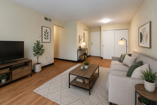 2 Bedroom Apartment Living Room