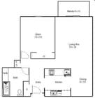 1 habitación