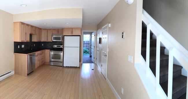 Living Room and kitchen - 1832 Spruce St Unit 3