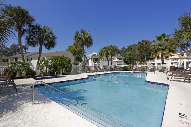 Large, sparkling pool