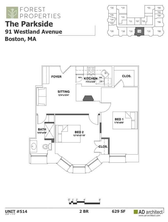 Photo - 91 Westland Ave Unidad 514