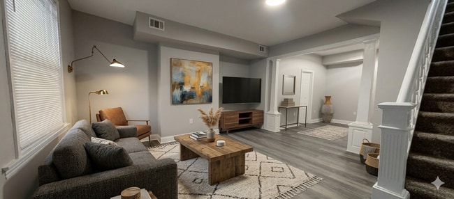 Photo - Bright 3BR with Sleek Vinyl Flooring & Modern Kitchen