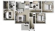 3bedroom 2bathroom