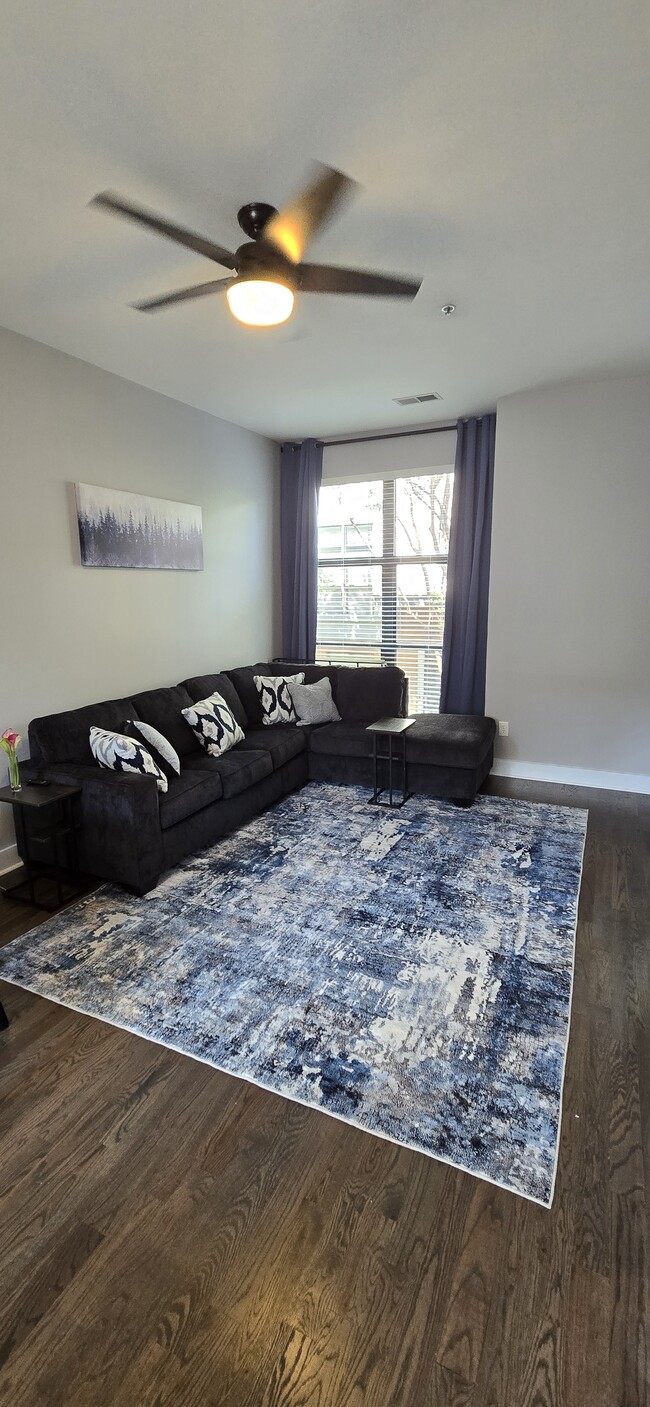 Living area - 439 M St Townhome