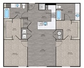 B1 floor plan Ridge at Robinson
