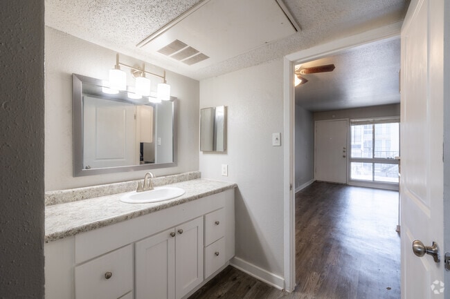 1 Bedroom vanity.