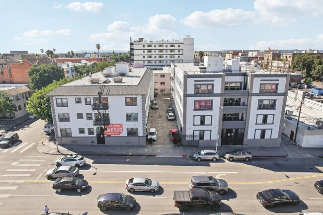 Drone de apartamentos de la calle 8_6