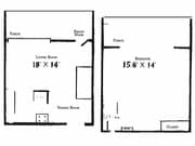 1BR/1BA