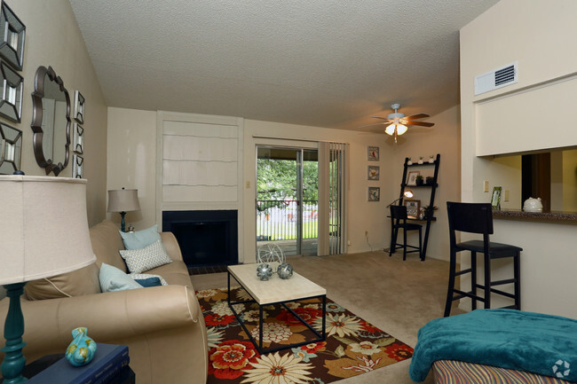 687sf One Bedroom Living Area - Bridge at Northwest Hills Rental