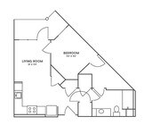 1 Bedroom, 1 Bathroom