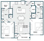 C2 2 Bedroom/2 Bathroom