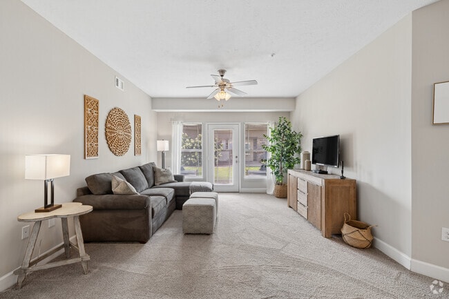 2 Bedroom Craftsman Select 2BR, 2BA - 1,215SF - Living Room