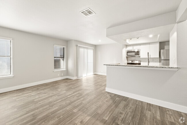 A3 1BR, 1BA - 710SF - Living Area