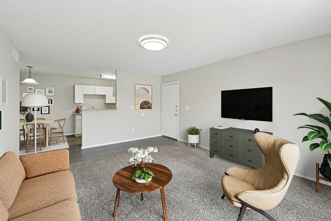 Interior con amanecer de otoño - Autumn Sunrise