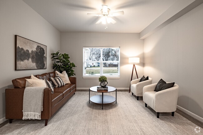 2BR, 1BA - 1,065SF - Living Room