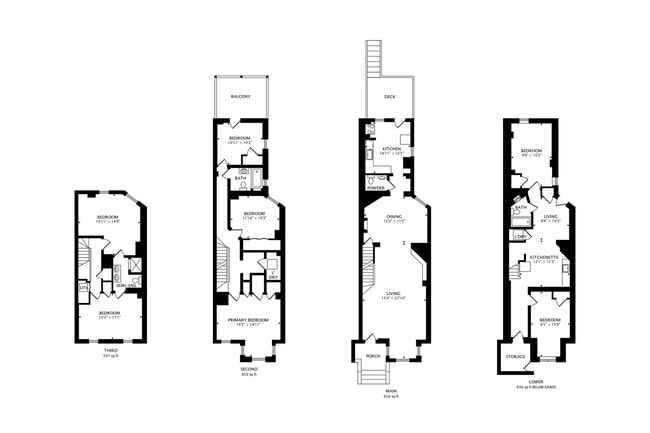 Photo - COMING SOON - Sprawling 5 Bed, 3 Bath, Two Kitchens, Dual Back Decks, Two Office/Den Townhouse, 2...