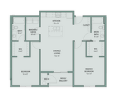 Indigo- 2 Bedroom, 2 Bathroom