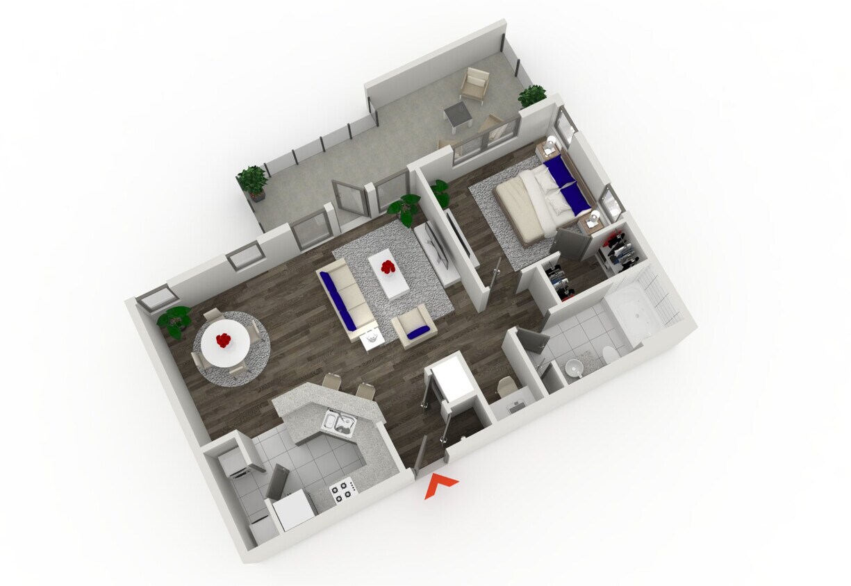 Floor Plan - RoofTop Terrace