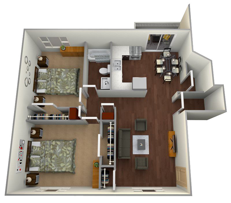 Floor Plan - The Charles