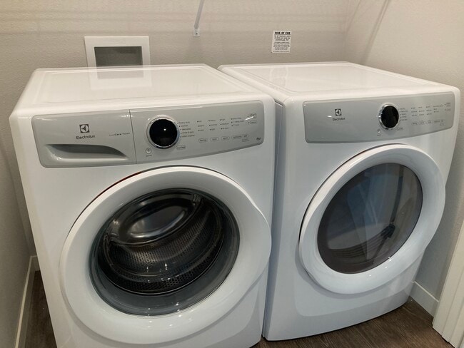 In unit washer and Dryer