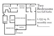 2BR/2BA