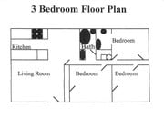 3BR/1.5BA