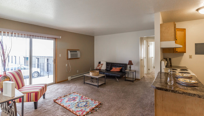 Living Room - Village Pointe Apartments