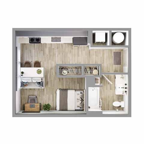 S1 Studio Floorplan - S1