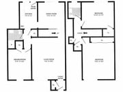 3BR/2BA - Townhome