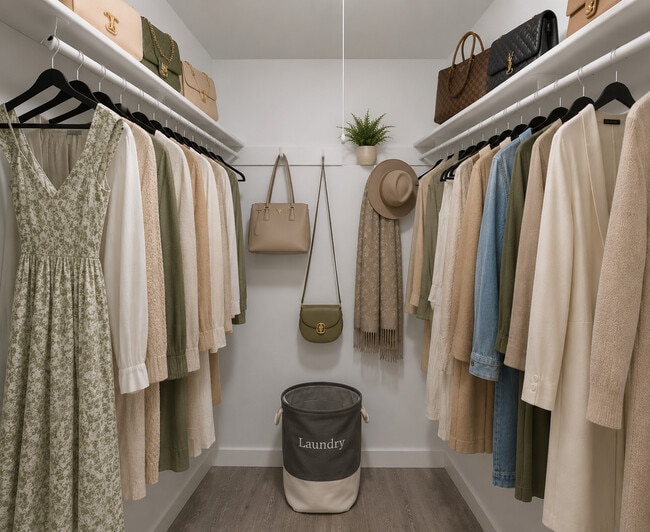 Enormous Walk-in Closet
