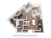 1 Bed, 1 Bath