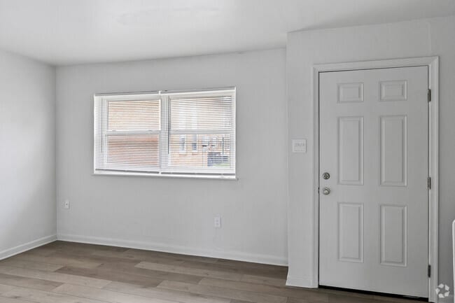 3BR, 1BA - 1,013SF - Living Room - Aden Park Apartments
