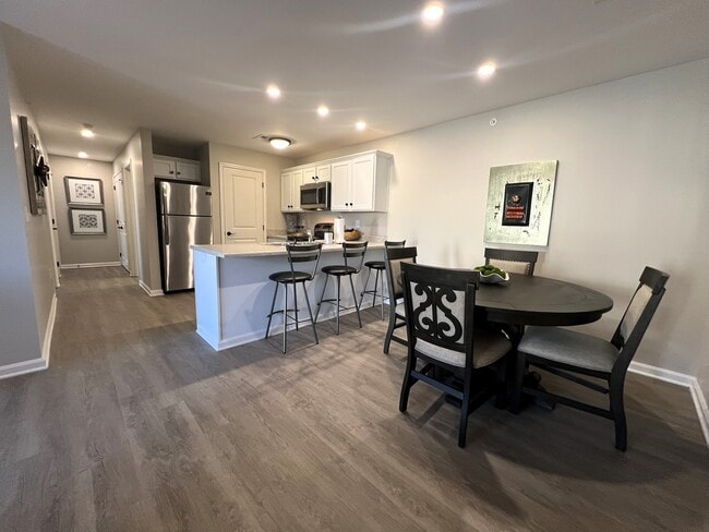 Dining Room + Bar - Harrison Apartments