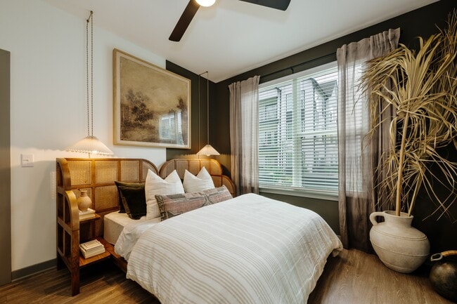 Cozy Apartment Bedroom with Natural Light