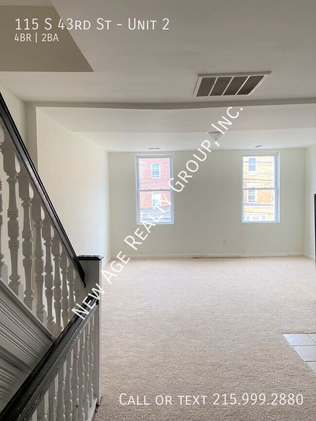 Bilevel apartment located at 43rd & Sanso... Unit 2 Philadelphia, PA